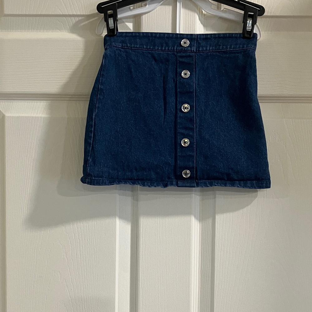 Stylish Kids Denim Skirt Back To School